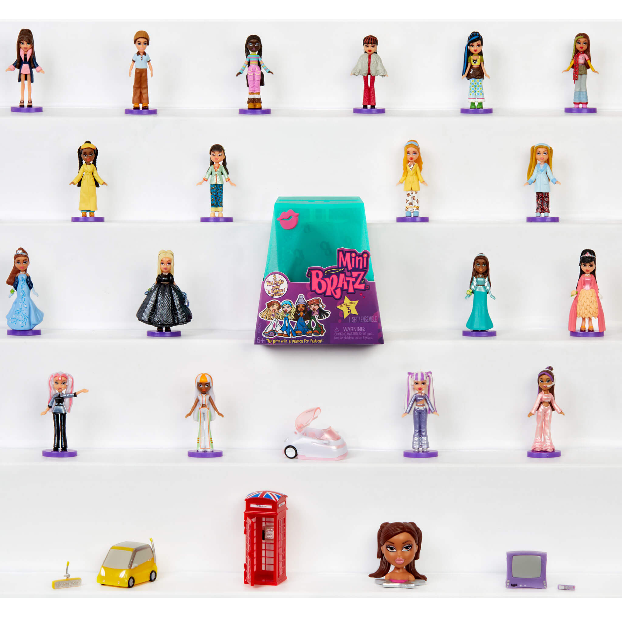 Mini Bratz Series 3 Collectible Figures - Image 6