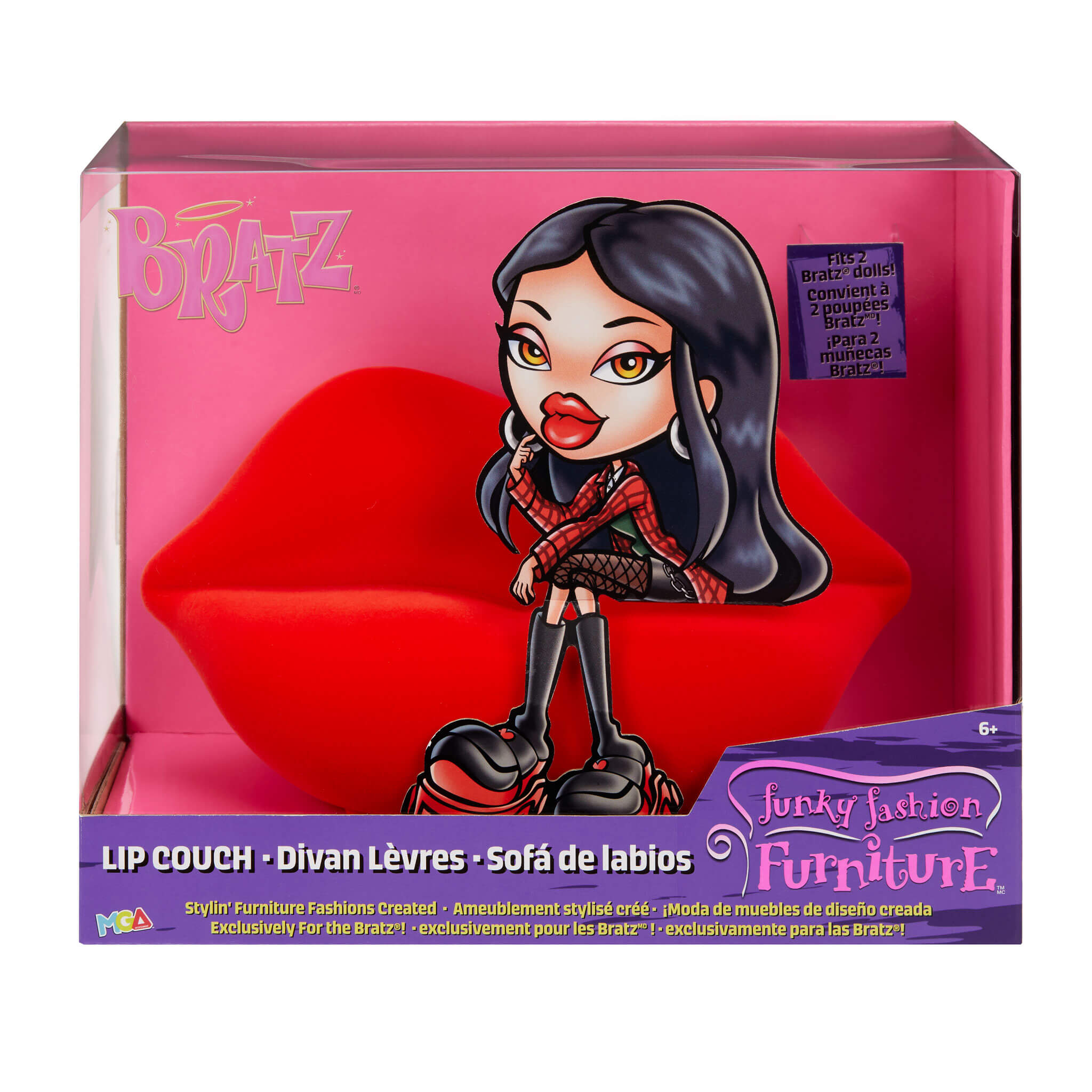 Bratz Funky Fashion Furniture Lip Couch - Image 4