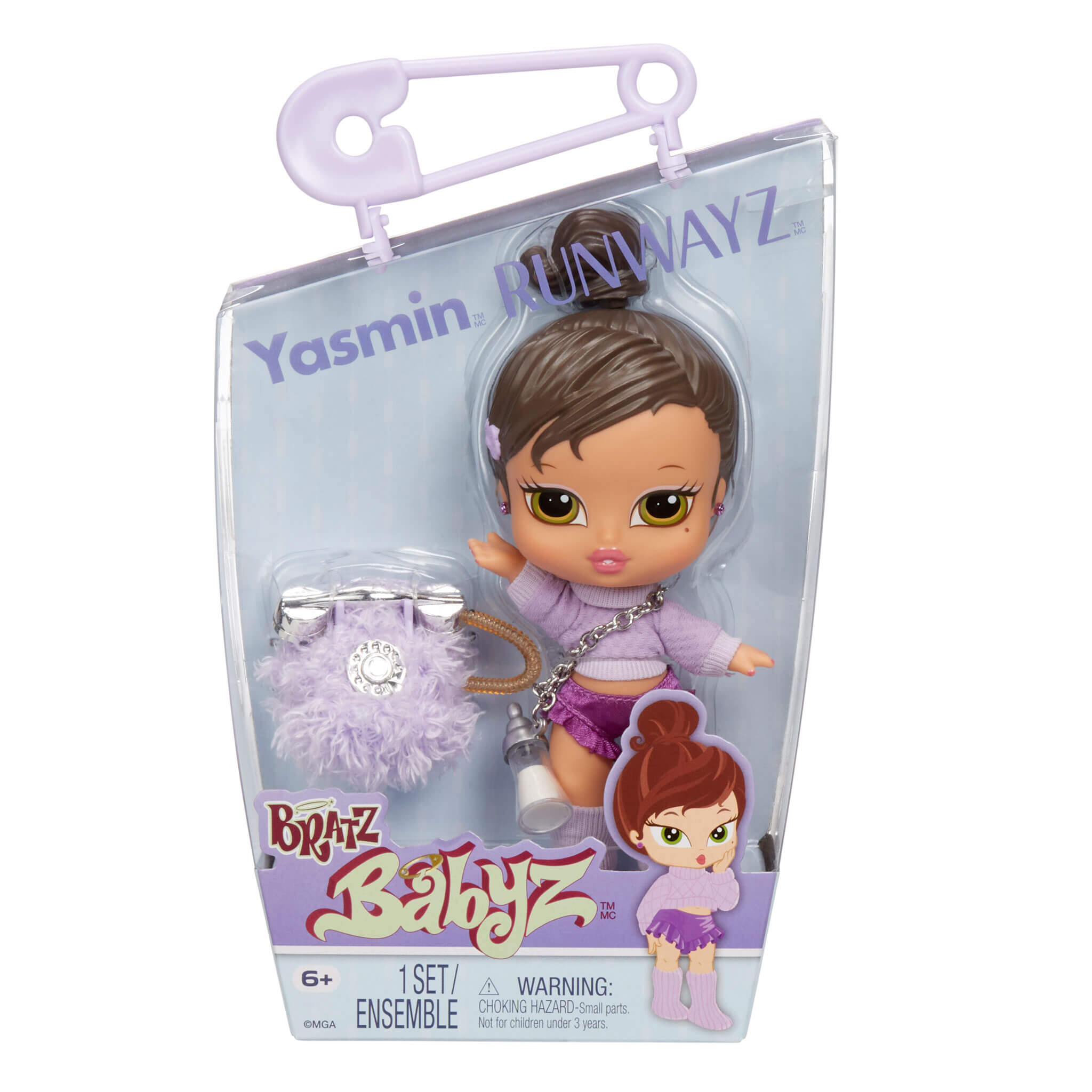 Bratz Babyz Runwayz Doll - Yasmin - Image 6