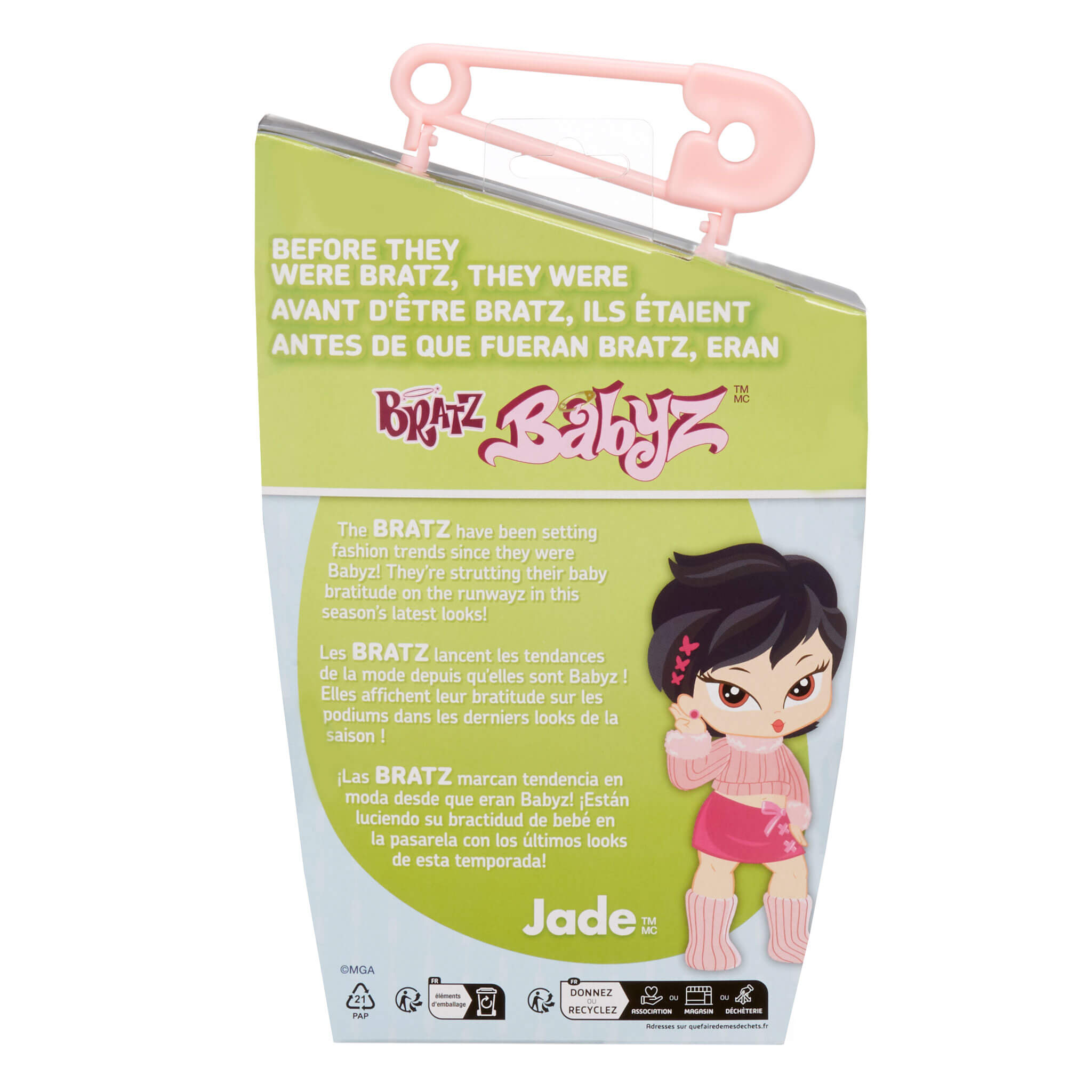 Bratz Babyz Runwayz Doll - Jade - Image 7