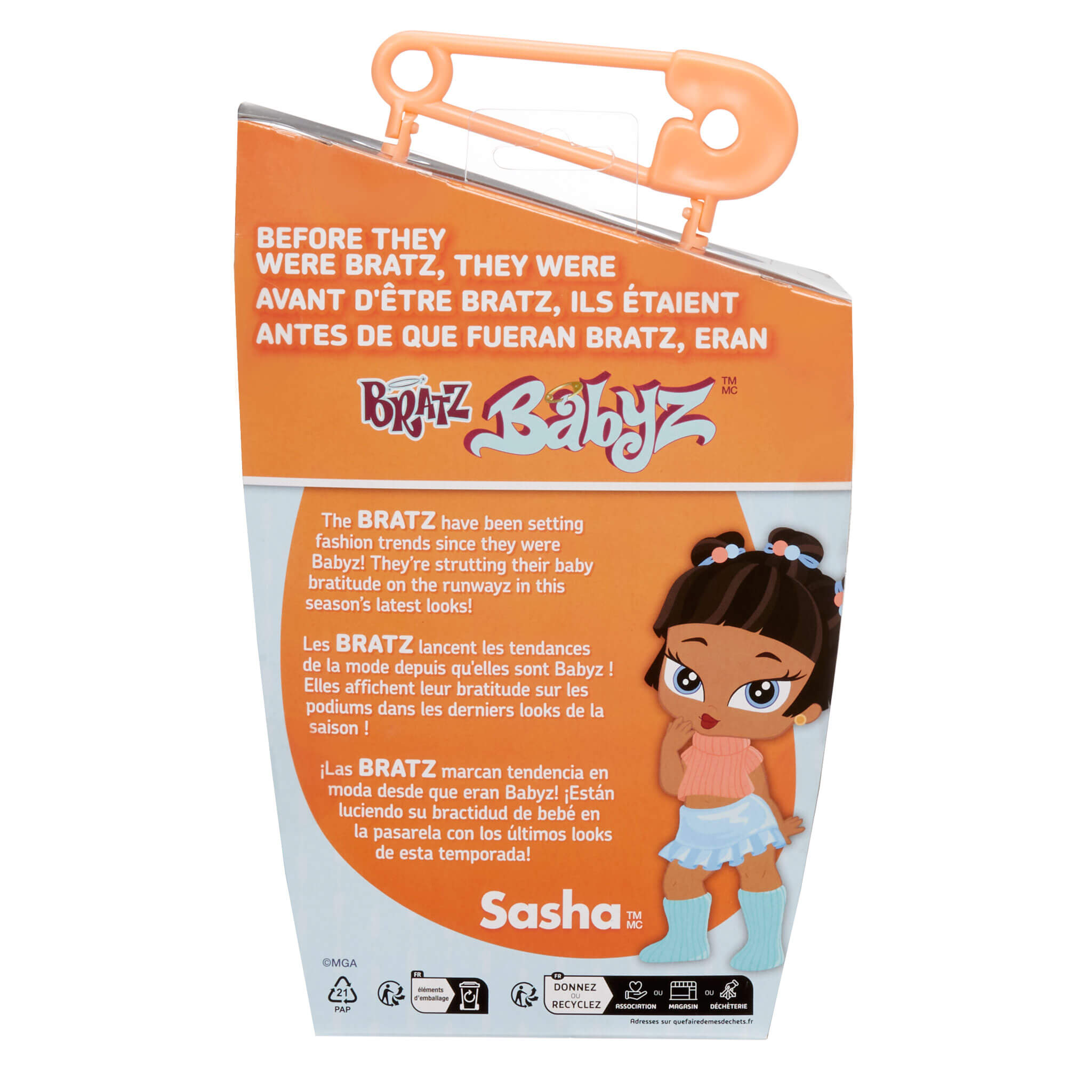Bratz Babyz Runwayz Doll - Sasha - Image 7