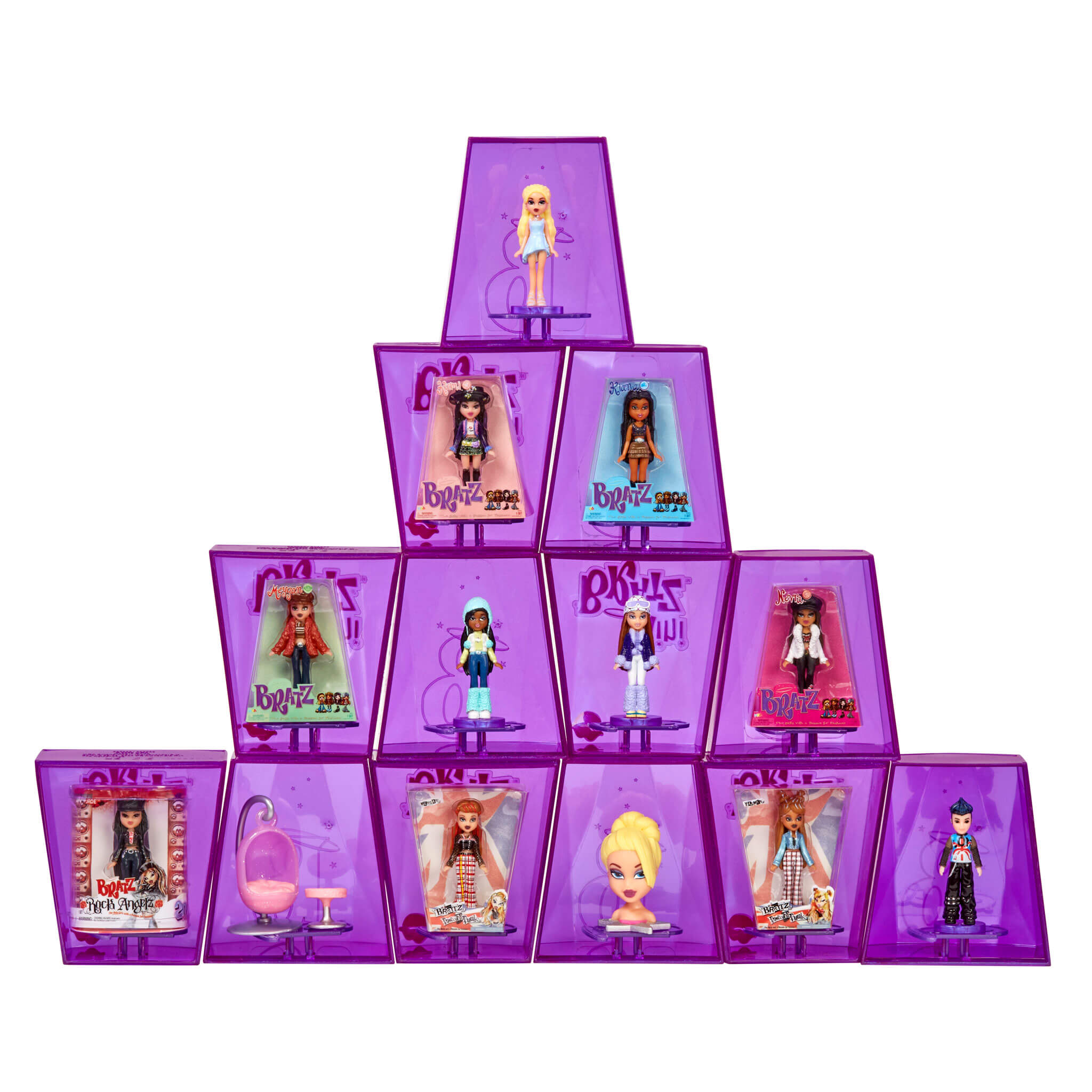 Mini Bratz Series 2 Collectible Figures - Image 7
