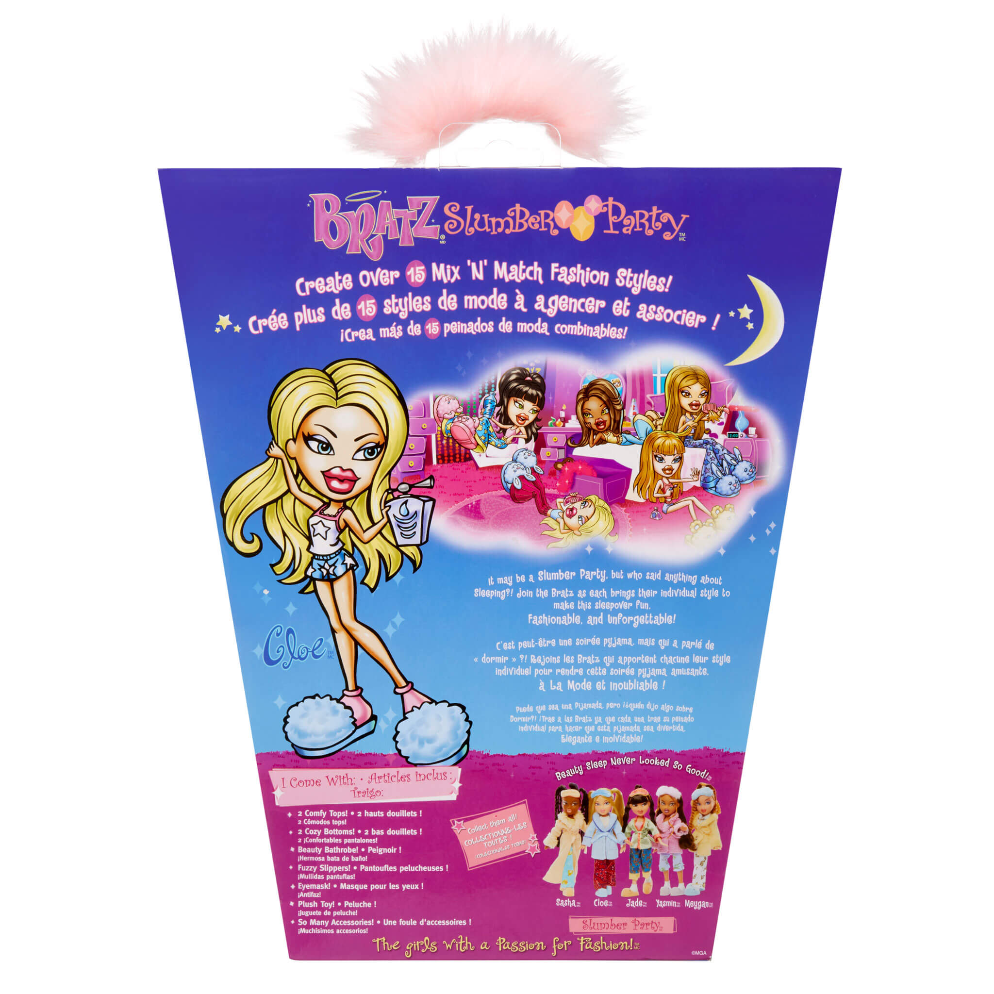 Bratz Slumber Party Fashion Doll - Cloe - Image 7