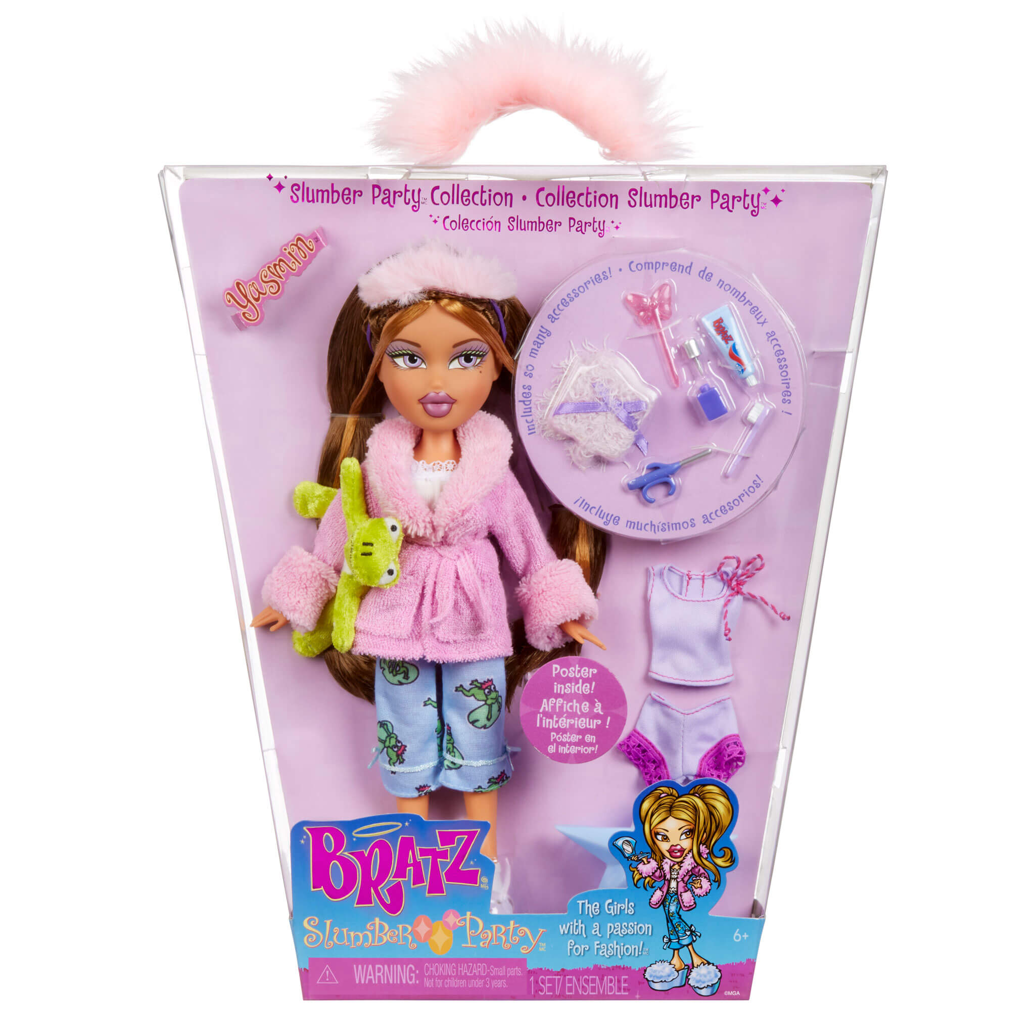 Bratz Slumber Party Fashion Doll - Yasmin - Image 6