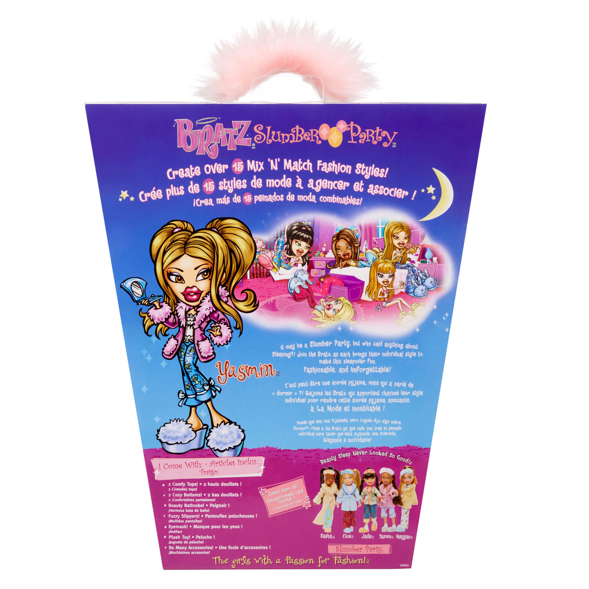 Bratz Slumber Party Fashion Doll - Yasmin - Image 7