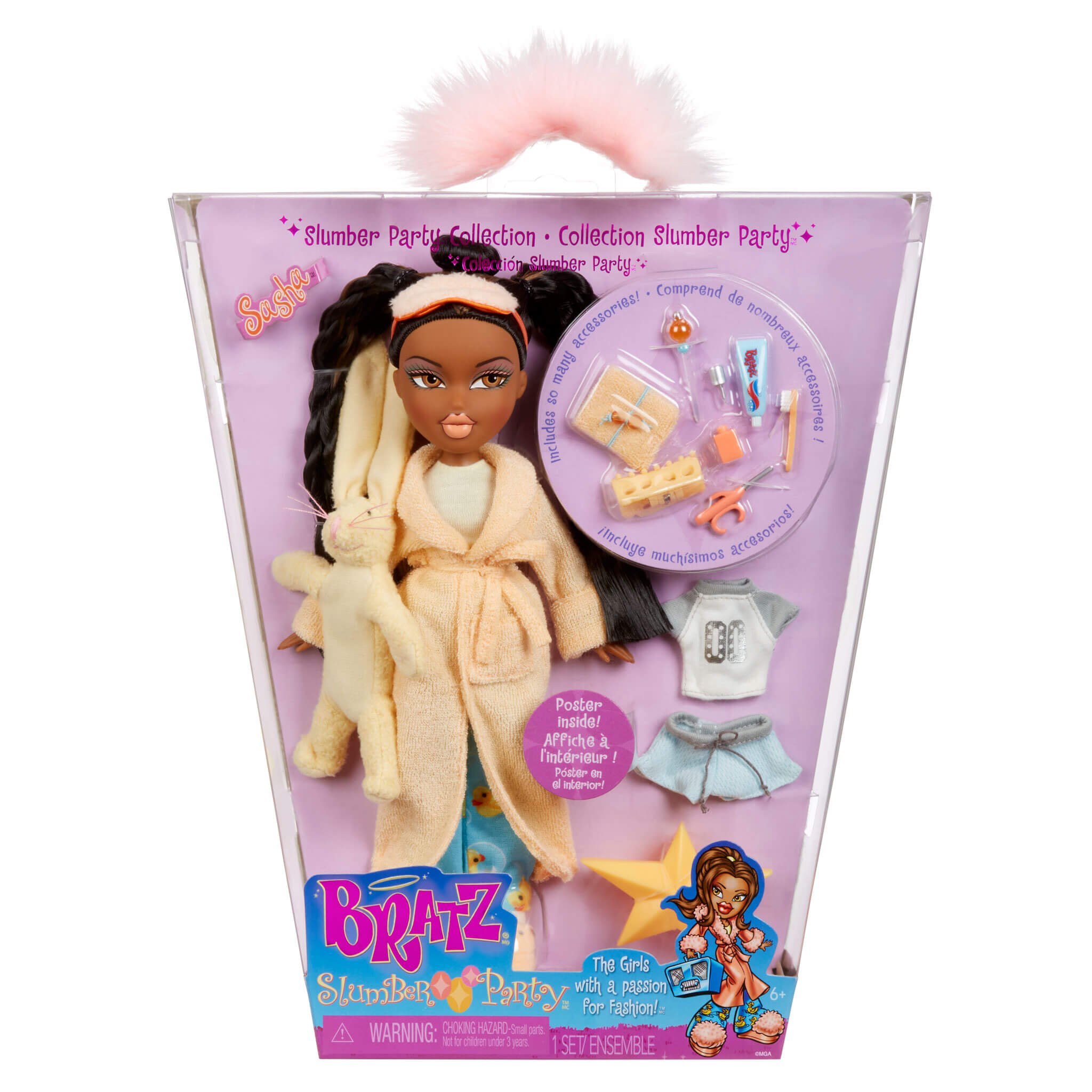 Bratz Slumber Party Fashion Doll - Sasha - Image 6