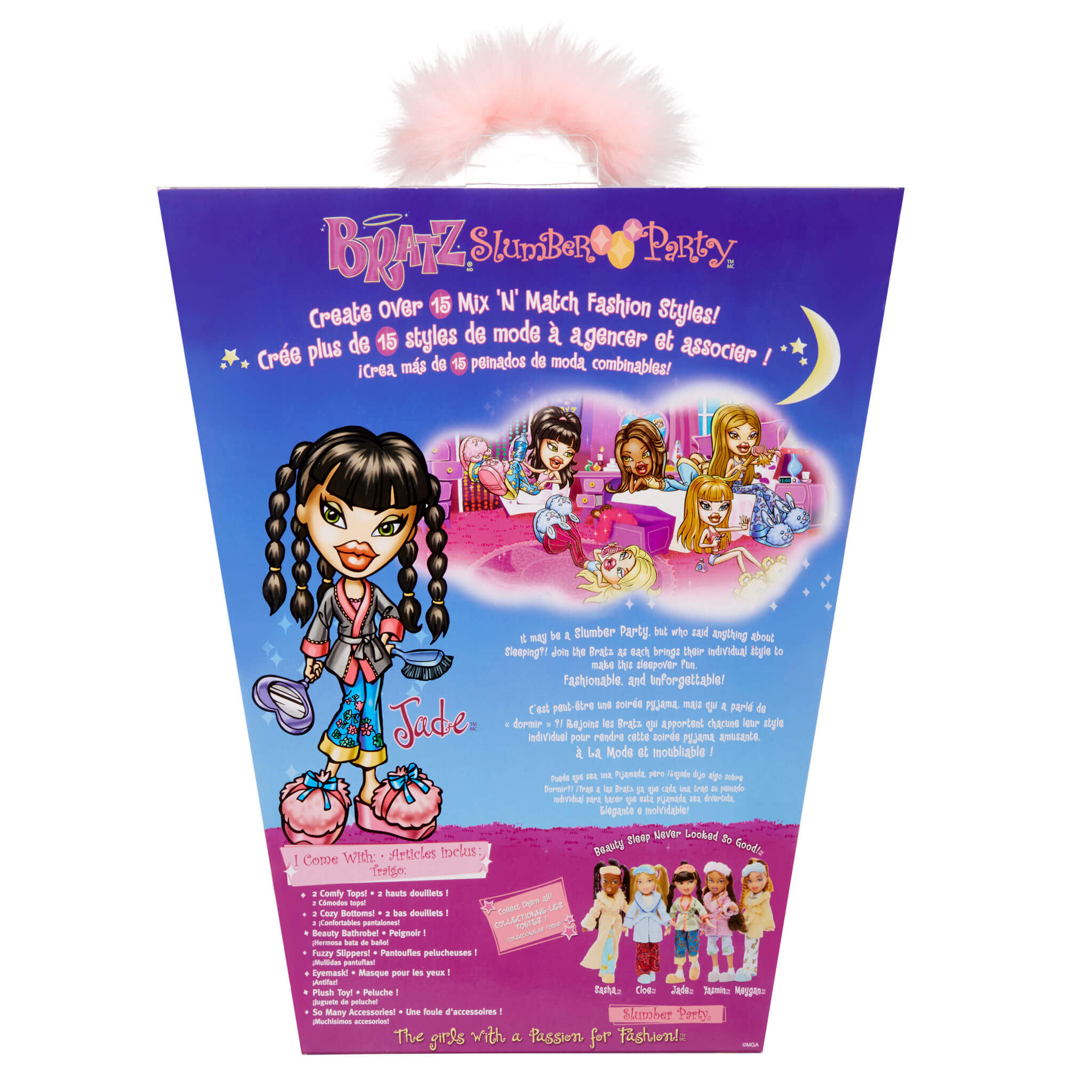 Bratz Slumber Party Fashion Doll - Jade - Image 7