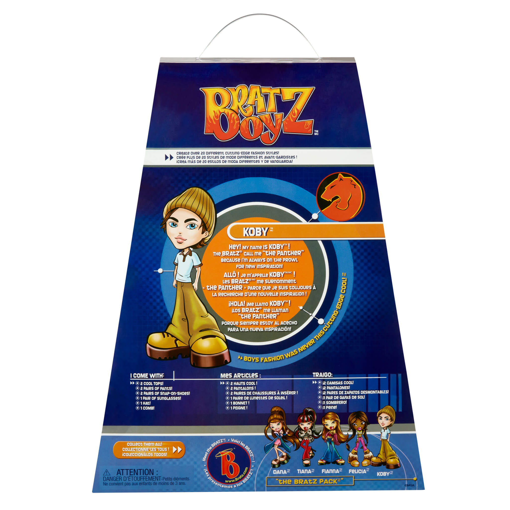 Bratz Original Series 3 Fashion Doll - Koby - Image 6