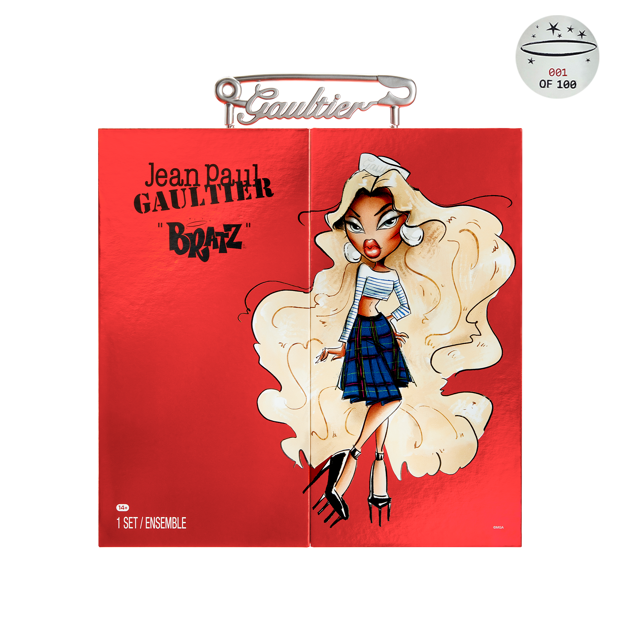 Bratz X Jean Paul Gaultier Fashion Doll In Special Edition Package - Image 7
